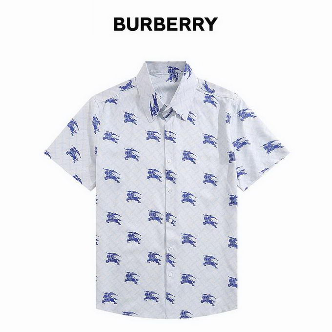 Burberry Short Sleeve Shirt Mens ID:20240614-21